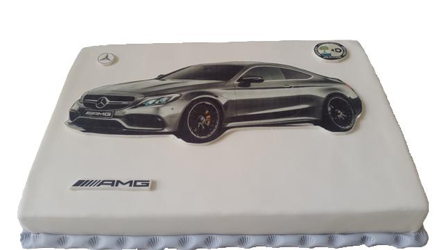 Торта Mercedes AMG