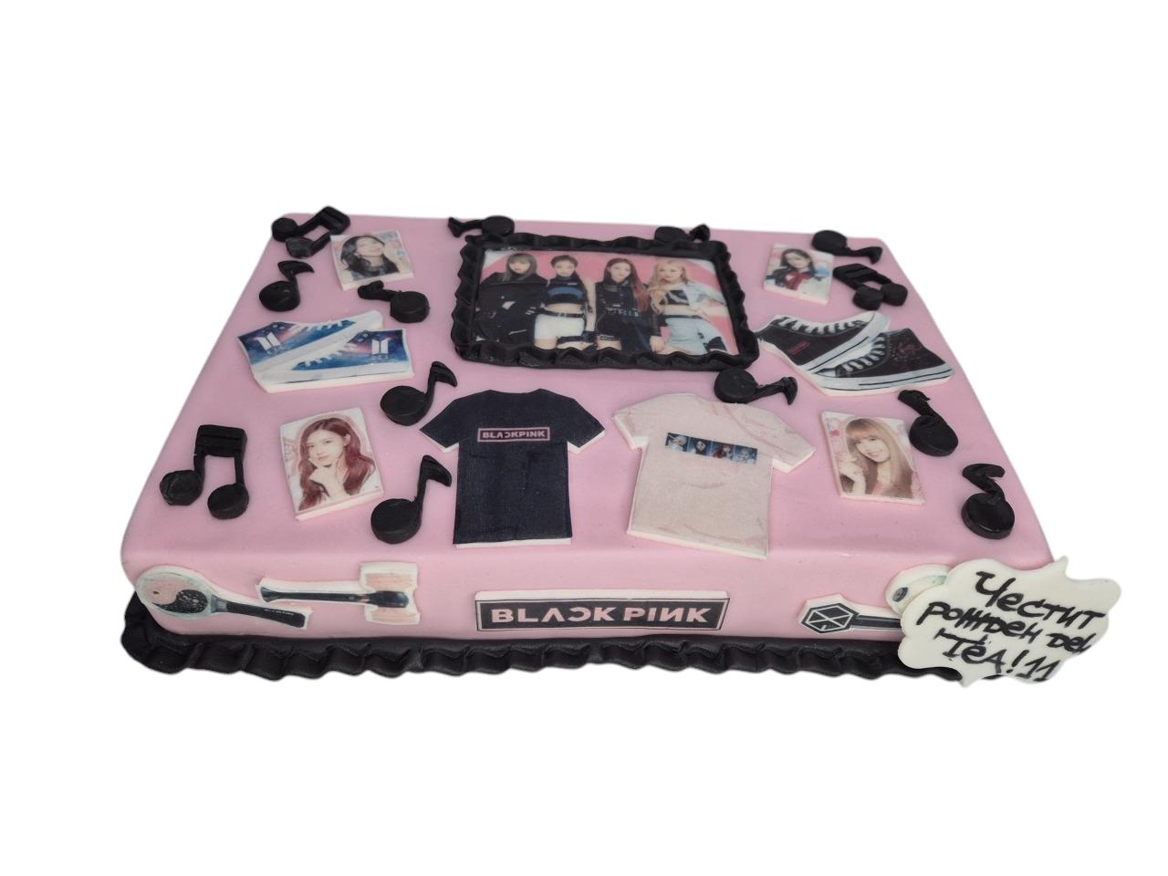 Торта Black Pink