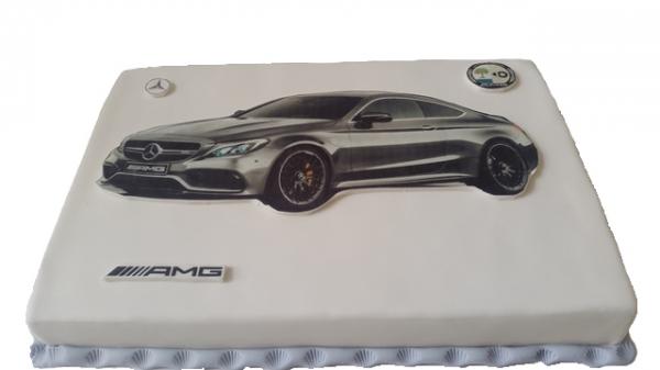 Торта Mercedes AMG